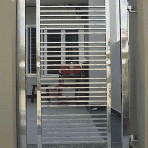 Metal Grill Safety Door, Contemporary design