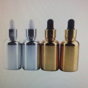 Metallic Coated Glass Bottles