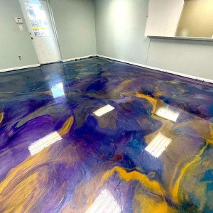 Metallic Epoxy Resin, Liquid appliance paint usage