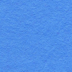 Mid Blue Felt Fabric, 24cm square, 70% viscose