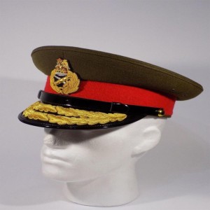 Military Golden Peak Visor