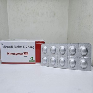 Minoxymax 2.5mg Tablets, Support for hair growth