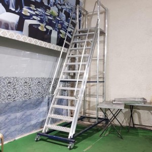 Mobile Statue Ladders