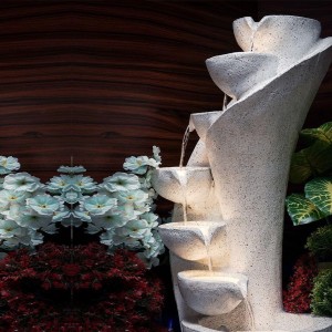 Modern Glass Fountain