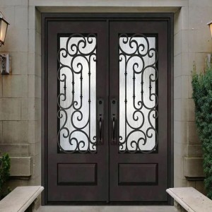 Modern Safety Door Grill, Exterior position, rectangular