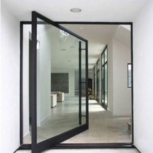 Modern Toughened Glass Door, Touch of elegance