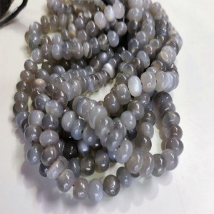 Moonstone Gray Beads