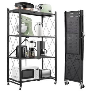 Movable Kitchen Trolley, Customized color, multifunction