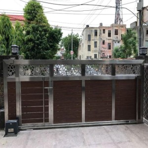 Ms Automatic Gate Grill, Polished Finish, 20 mtr Width