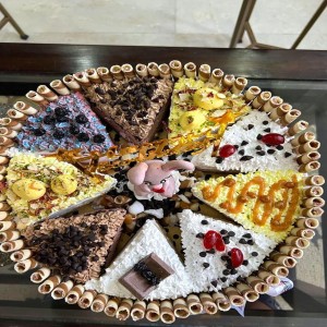 Multi-flavor Birthday Cake 