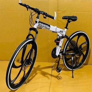Multicolor Carbon Steel Bicycle, 26 size, foldable type