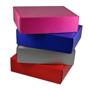 Multicolor Corrugated Carton Box, Offset printed board