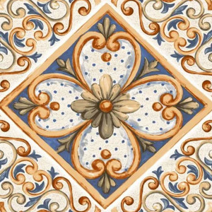 Multicolor Designer Floor Tiles