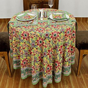 Multicolor Fancy Table Cloth