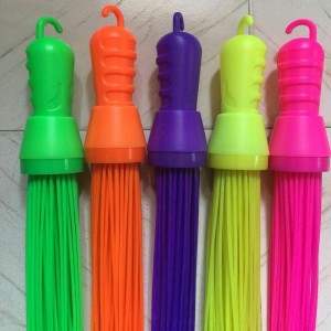 Multicolor HDPE Brooms