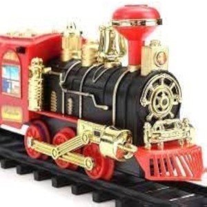 Multicolor toy train sets, Battery power, new condition