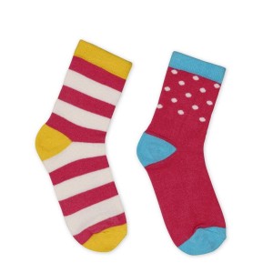 Multicolour Patterned Ladies Socks