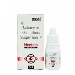 Natamycin Sulphate Eye Drops, Antifungal suspension