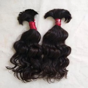 Natural Bulk Wavy Hair