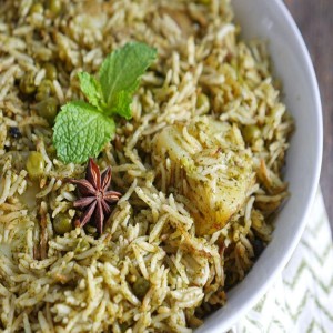 Natural Mint Pulao