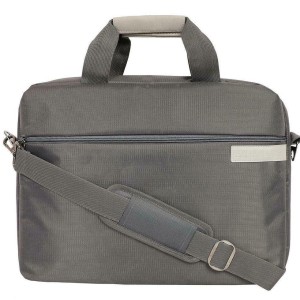 Nylon Grey Laptop Bag 