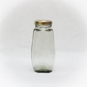 Octagonal Glass Jars