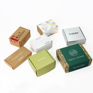 Offset Gloss Printed Corrugated Box, Glossy vibrant