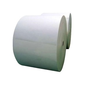 Oji Plain Thermal Paper Jumbo Rolls, Fine finish