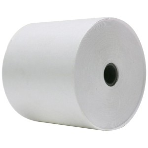 Oji Thermal Paper Jumbo Rolls, White color, plain type