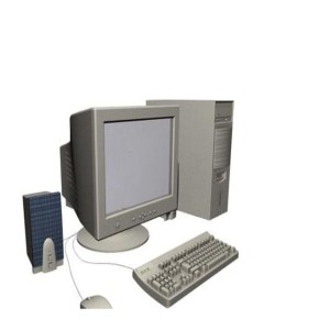 Old Computer Monitor 3d Model, Magnificent 5k screen