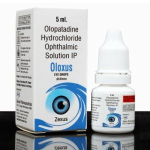 Oloxus Eye Drops, Fast-acting allergy blocker