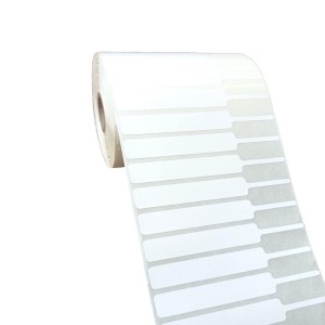 Optical Barcode Label, White color, rectangle shape