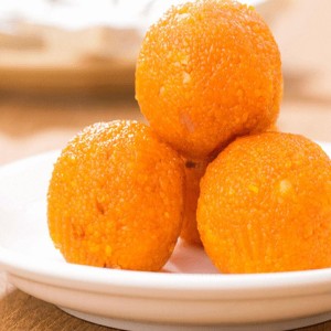 Orange Motichur Laddu