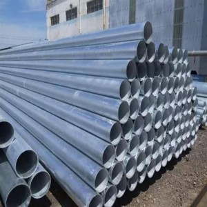 Oswal Galvanized Iron Pipe, 6m length, Round shape