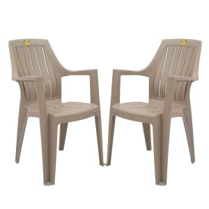 Outdoor Plastic Armchair, Extra elegance, stackable