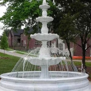 Outdoor Sandstone Fountain