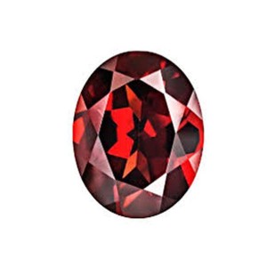 Oval Garnet Gemstone