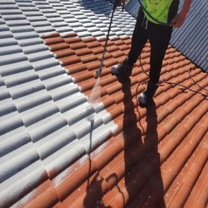 painting roof tiles, high-performance, water-based