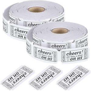 Paper Ticket Rolls, 55 gsm and classy look features