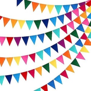 Paper Triangle Flags