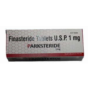 Parksteride 1mg Tablets, Male pattern solution