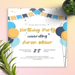 Party Invitation Card