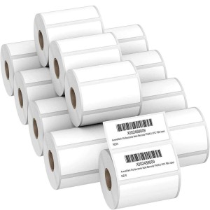 Perforated Barcode Address Labels, Shipping usage