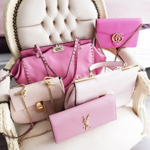 Pink Designer Handbags