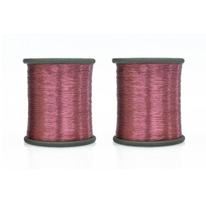 Pink Metallic Zari Thread