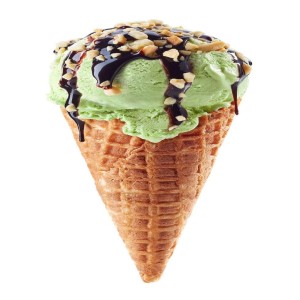 Pista Ice Cream Cone, Craving something sweet