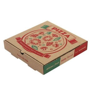 Pizza Printed Corrugated Box, Heat insulation layer