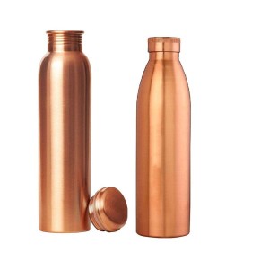 Plain Copper water bottle