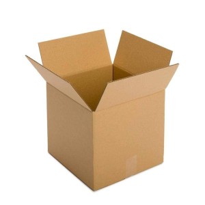 Plain Corrugated Carton Box, Lightweight brown board