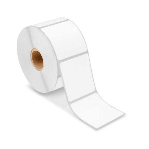 Plain Paper Barcode Labels, 100 gsm, 8 mm thickness